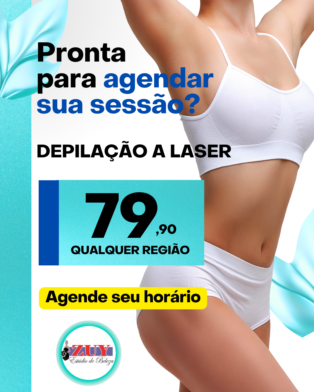 Depilação a Laser Estúdio Zuy